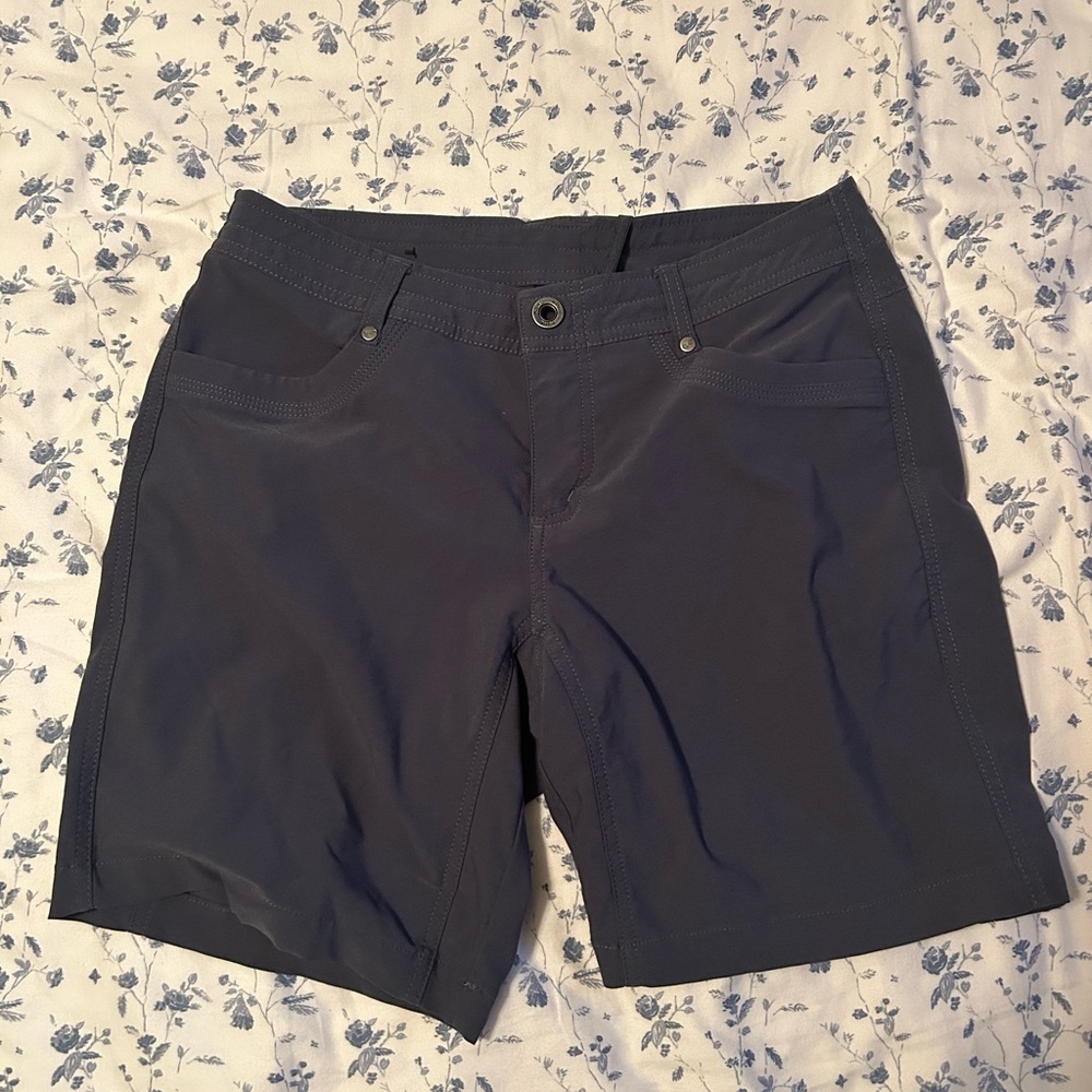Gray women’s hiking shorts
